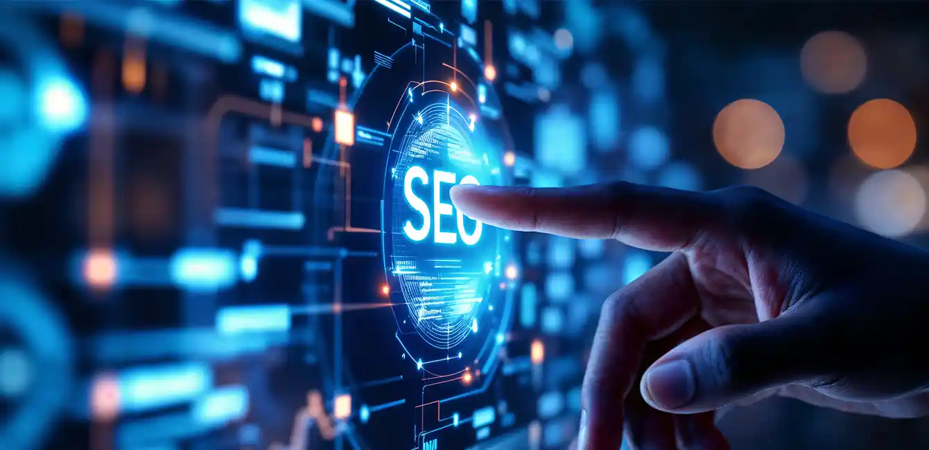 SEO audit report showing rankings, issues and a priority list